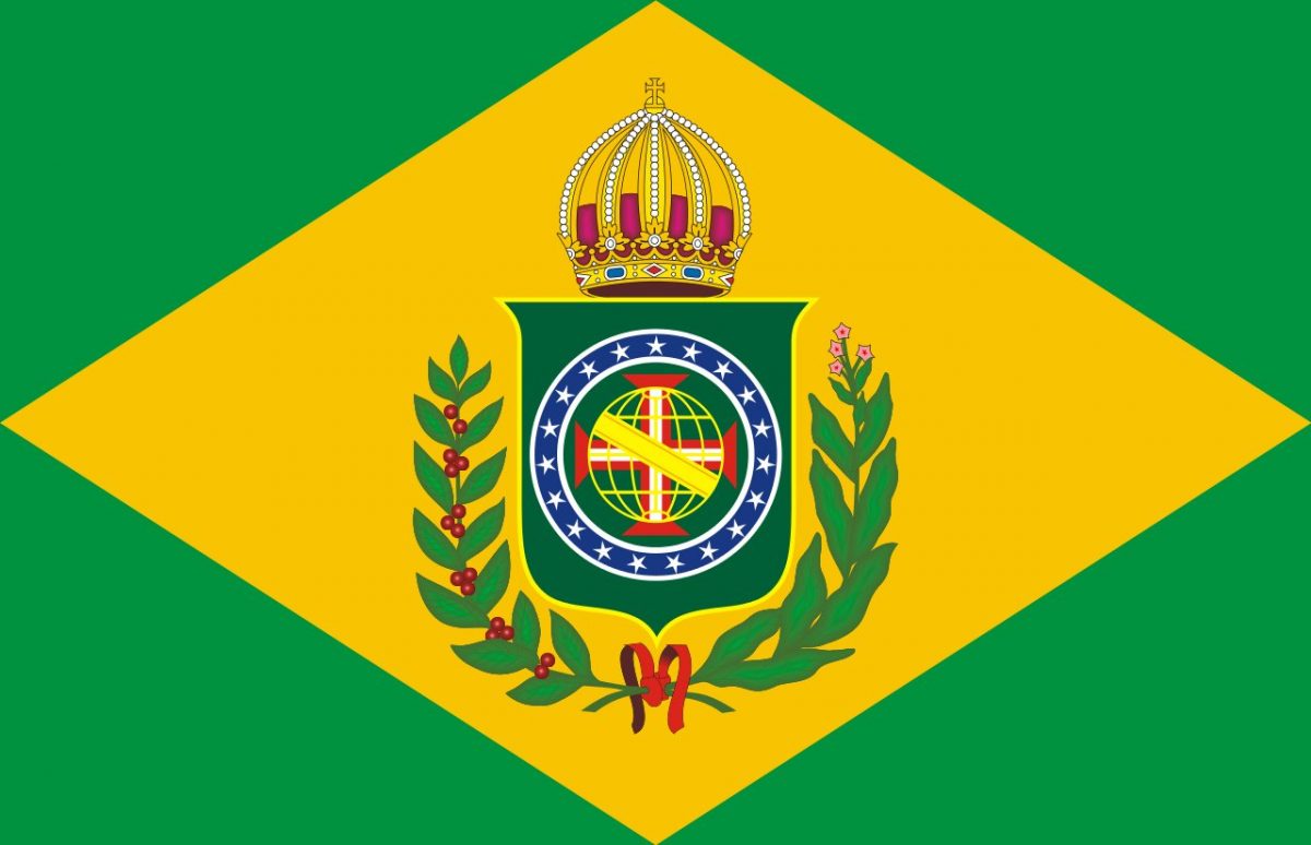 Steagul Imperiului Braziliei