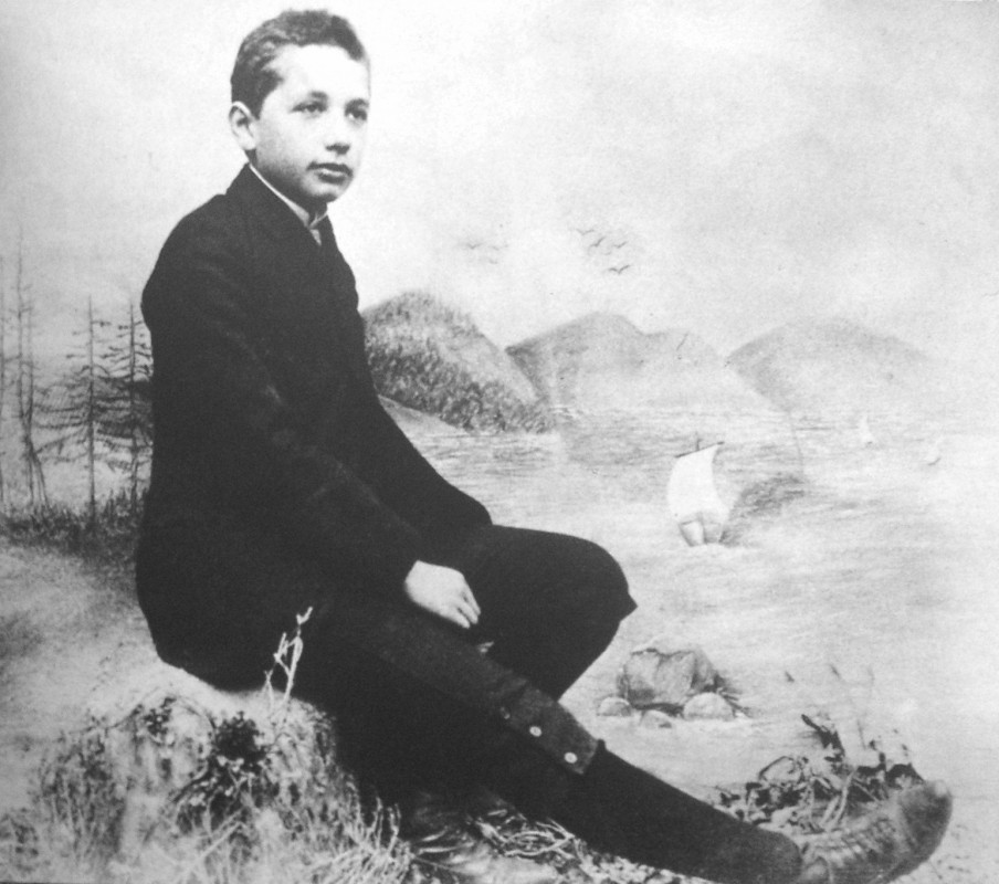 Albert Einstein la 14 ani