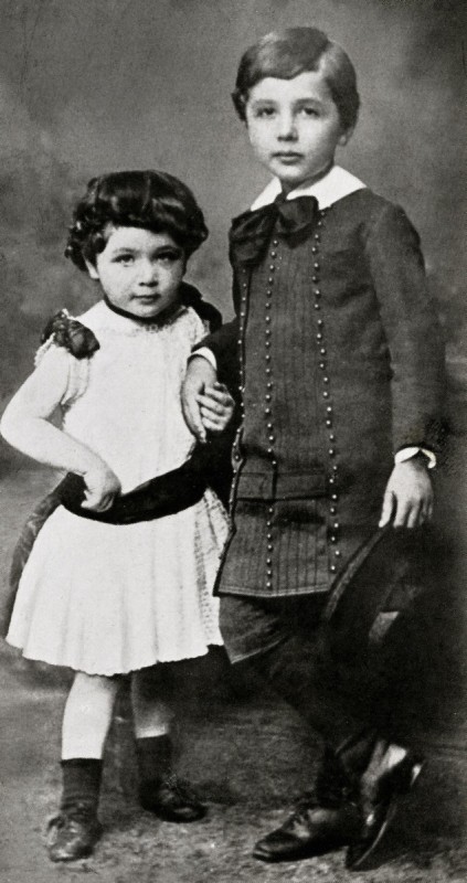 Maja şi Albert Einstein